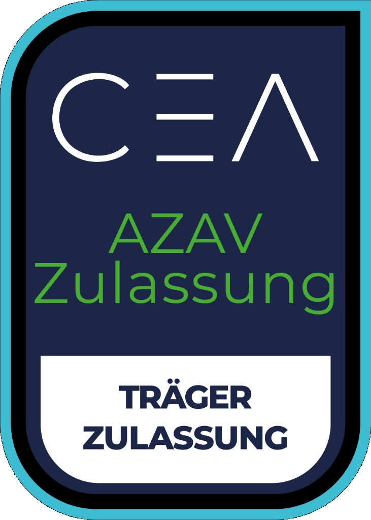 CEA-Siegel: AZAV-Trägerzulassung