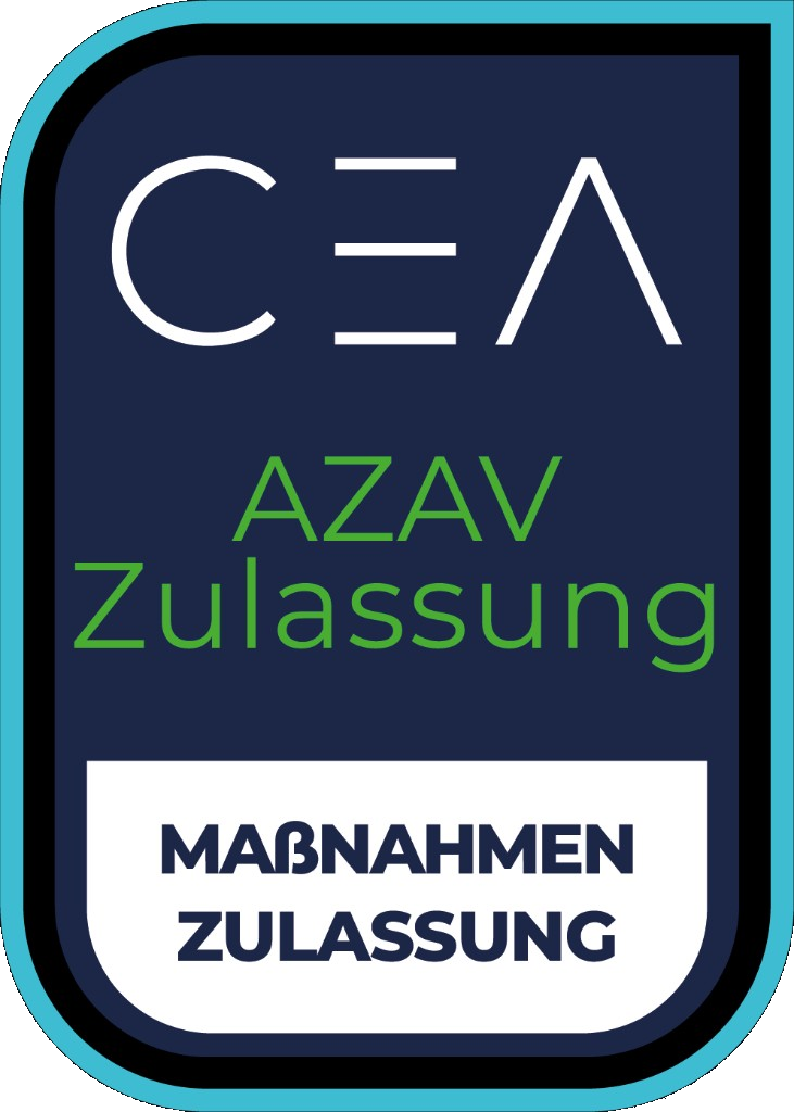 CEA-Siegel: AZAV-Maßnahmezulassung